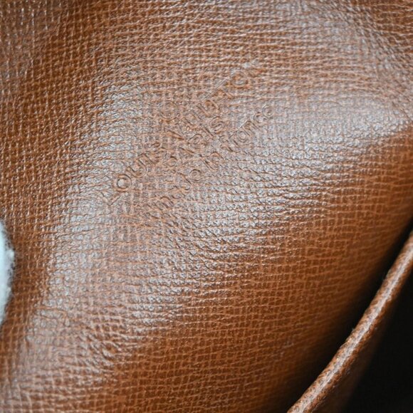 LOUIS VUITTON Logo Danube MM Shoulder Bag Monogram Leather Brown M45264 37EE867 - Picture 16 of 16